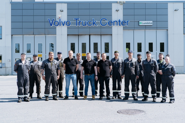Volvo Truck Center Kuopio, henkilöstö