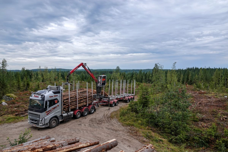 Volvo Trucks puuauto, Partasen Kuljetus Oy