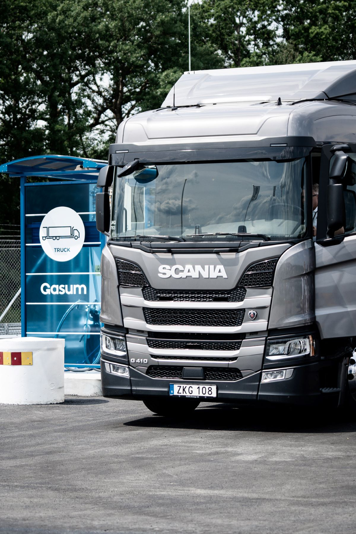 biokaasukuorma-auto, Scania
