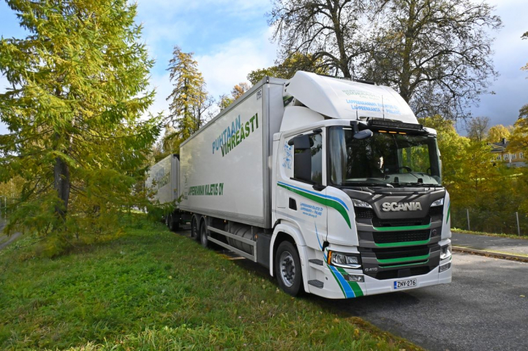 Scania kaasukuorma-auto, Lappeenrannan Kuljetus Oy