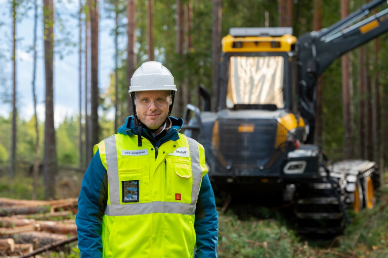 Metsä Groupin metsäjohtaja Juha Jumppanen