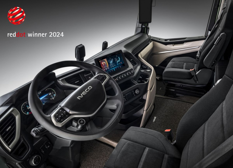 Iveco S-Way Red Dot Winner Award 2024 interior