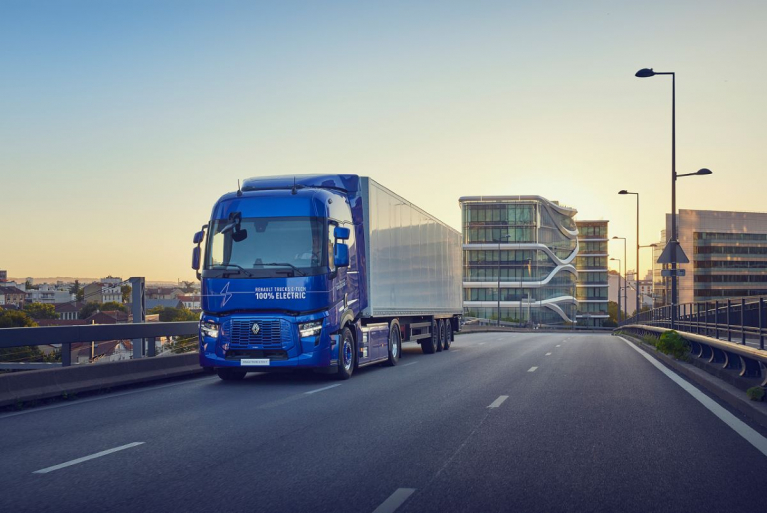 Renault Trucks täysin sähköisen raskaan T E-Tech-kuorma-auto