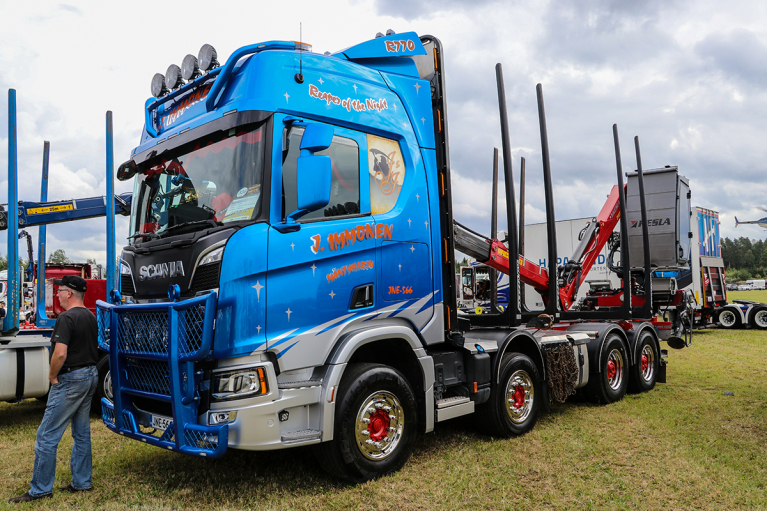 Kuorma-autoilija Jari Immonen, Mäntyharju. Scania R770 vm. 2024 ”Reaper of the Night”