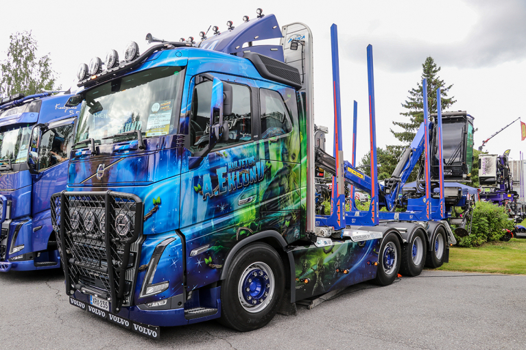 Kuljetus A. Eklund Oy, Rauma, Volvo FH16 vm. 2023.