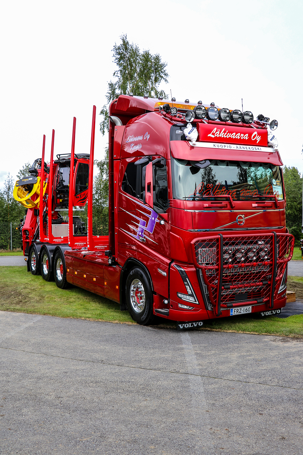 Lähivaara Oy, Kuopio. Volvo FH16 vm. 2024.