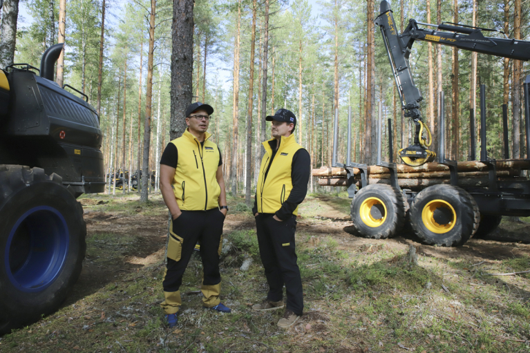 Jani Liukkonen, Jaakko Laurila, Ponsse