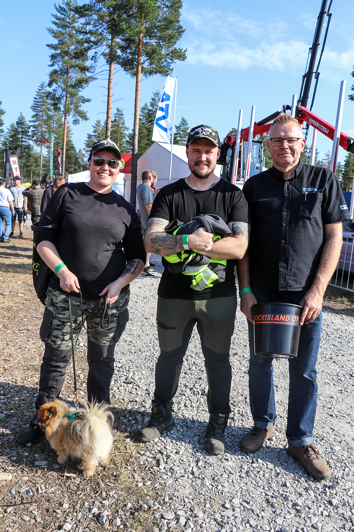 Monika Pekkola, Rami Pekkola, Ari Eklund