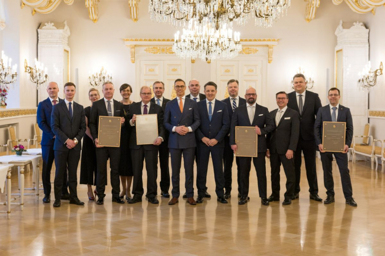 Kansainvälistymispalkinnon saivat Forest Joensuun lisäksi myös Unikie, Konecranes ja ABB.