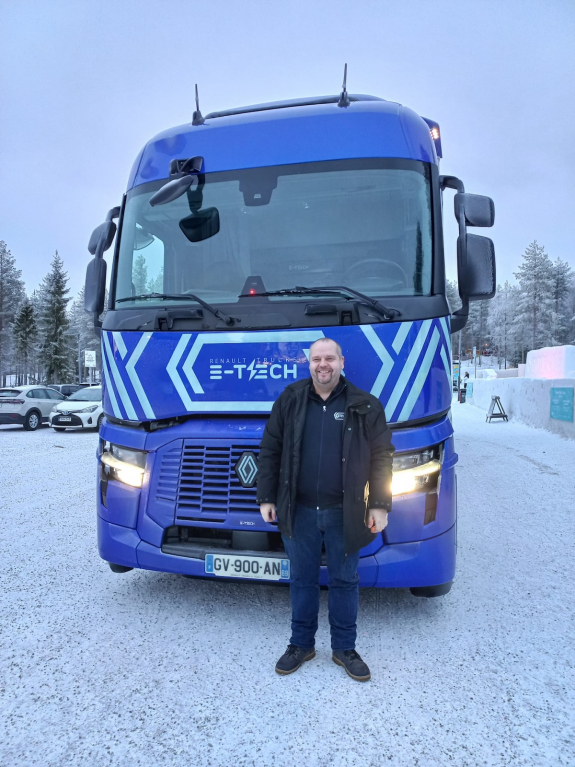 Renault Trucks T E-Tech -sähkökuorma-auto, Juha Mattila