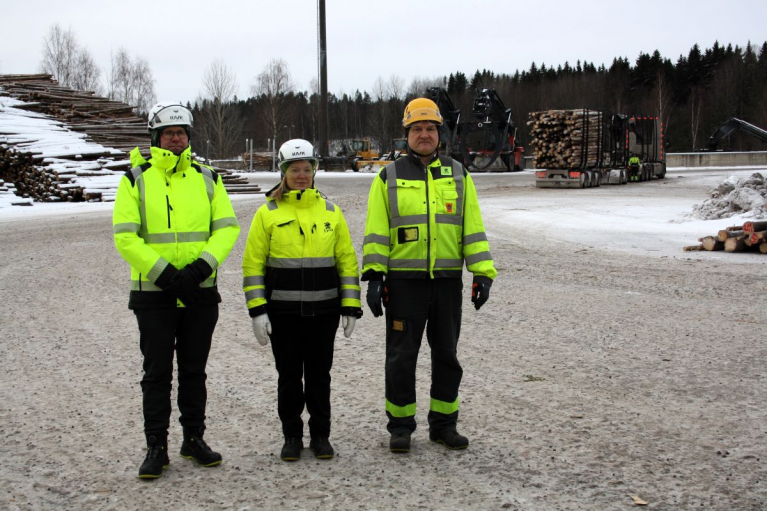 UPM Jämsänkoski, Heikki Rantala, Maria Järvinen, Kyösti Pajula