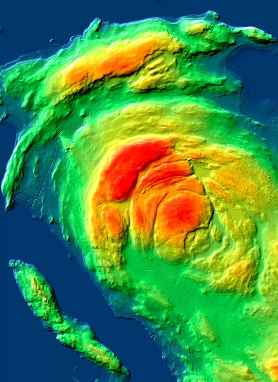 Maanmittauslaitoksen laseraineistoa Parikkalasta