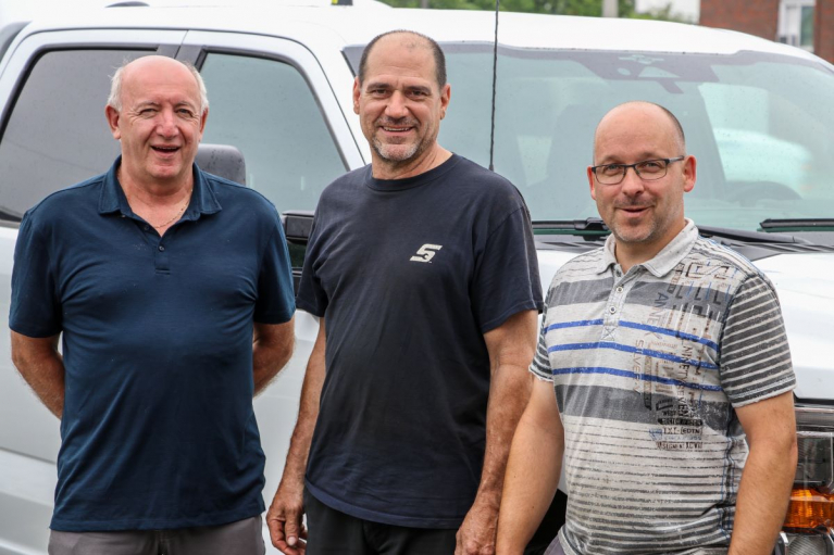 Daniel Boutin, Christian Allard, Yannick Vigneault