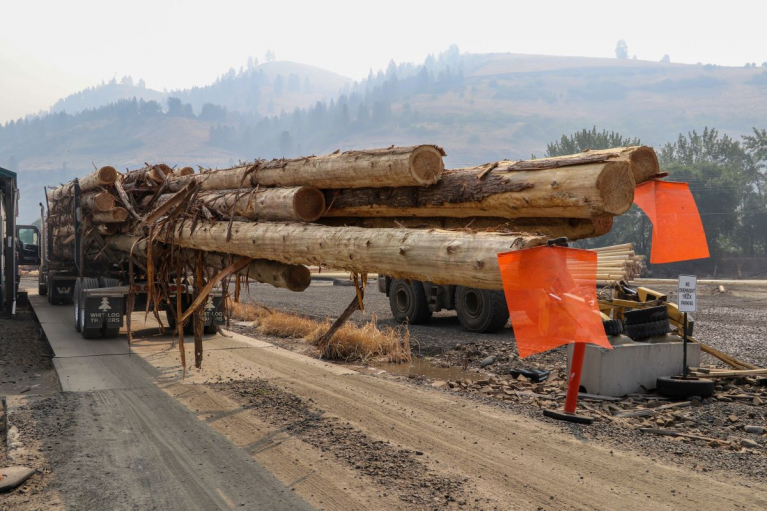 pylväsauto Yhdysvalloissa