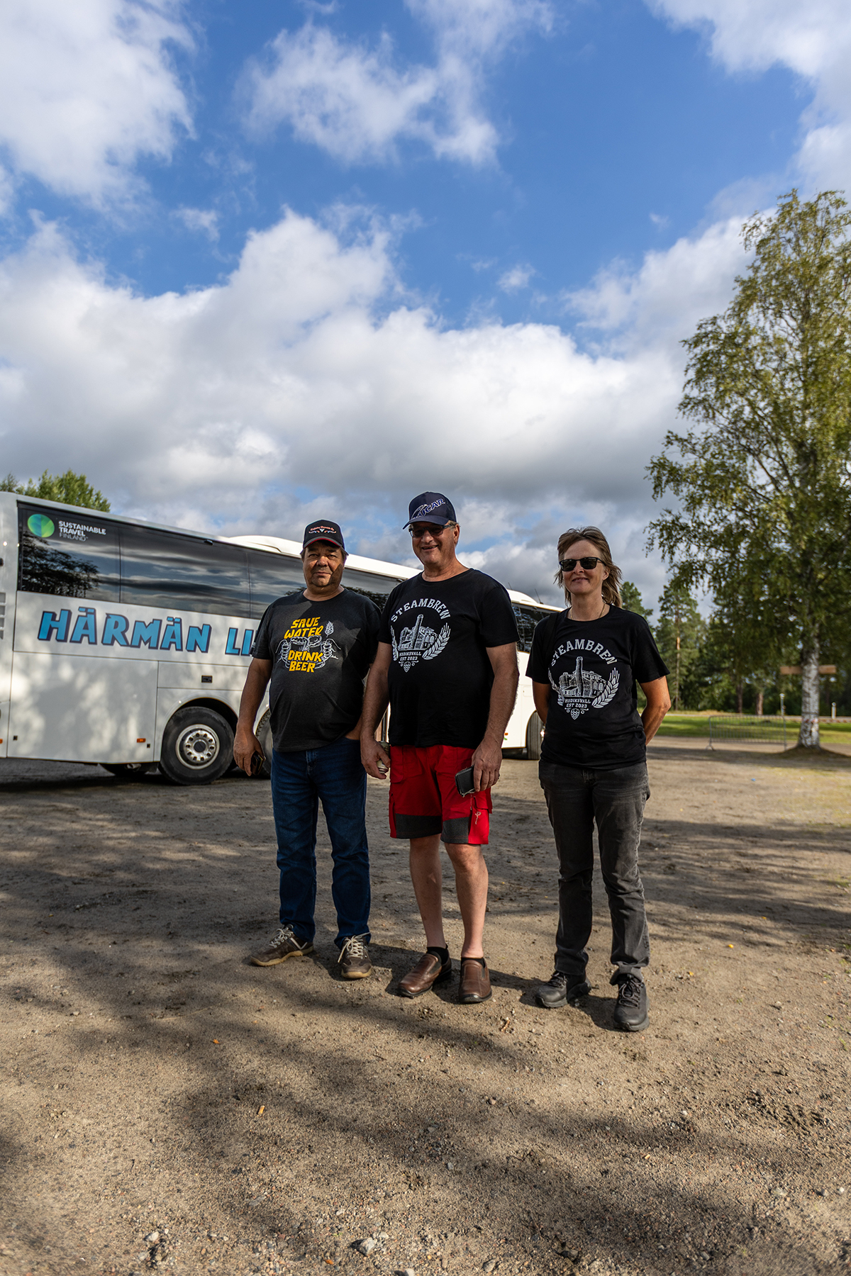 Tapio Haavisto, Roland Björkqvist, Carina Forsberg