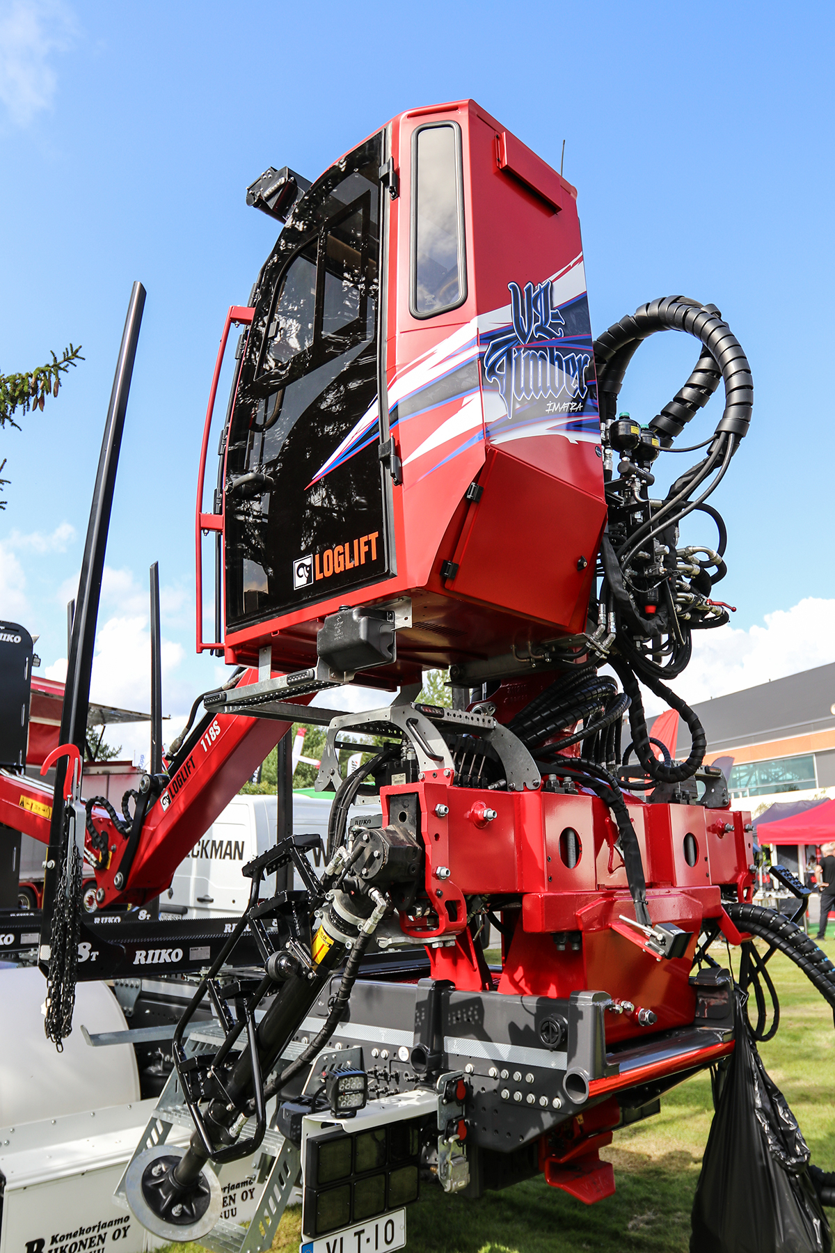 Hiab-puutavaranosturi