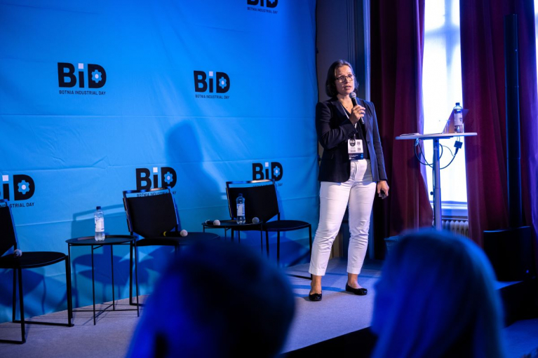 Teollisuusneuvos Maija Lönnqvist TEM, Botnia Industrial Day 2025