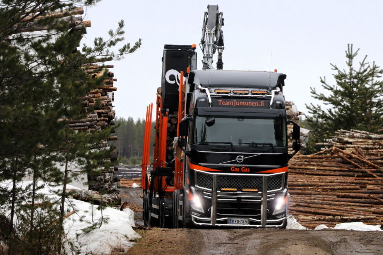 Team Juntunen, kaasupuuauto