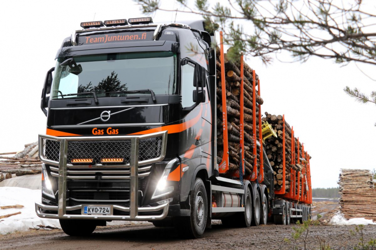 Team Juntunen, kaasupuuauto