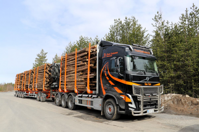 Team Juntunen, kaasupuuauto