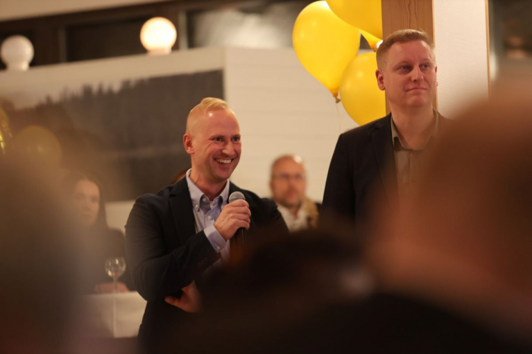 Julius Närvä ja Timo Lankila