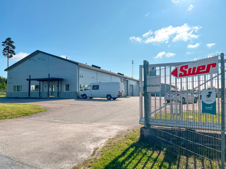 Suer Nordics Oy:n toimipaikka on Lahdessa, osoitteessa Moukarikatu 2.