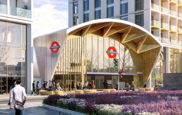 Buckland metroasema, Lontoo