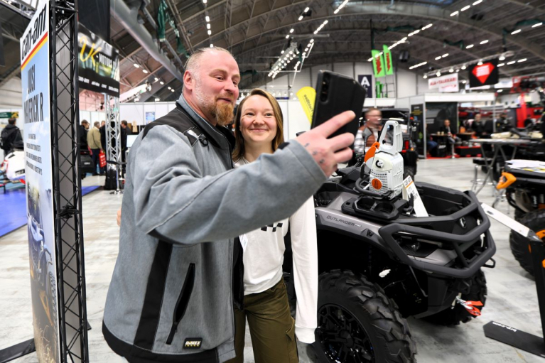 Lauri Huttunen ja Anne-Mari Tarkkio