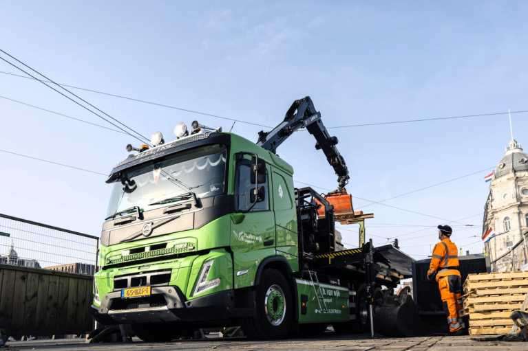 Volvo electric truck