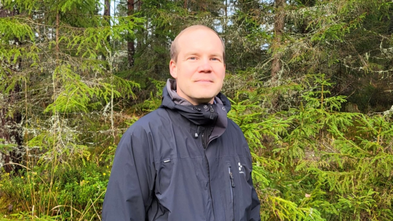 Sami Oksa, Metsäteollisuus ry:n uusi metsäjohtaja.