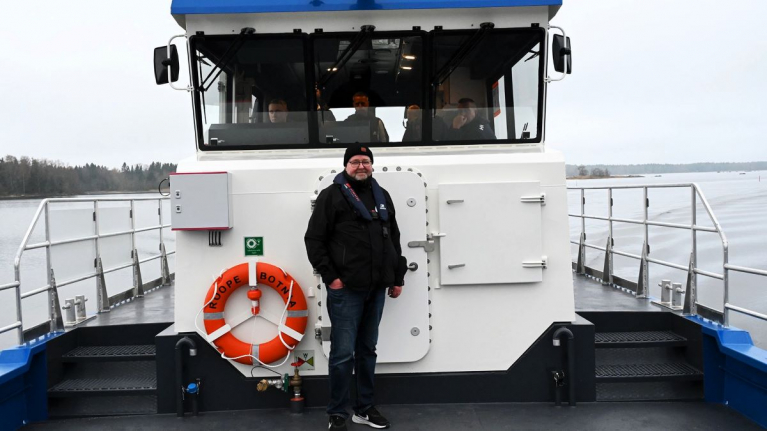 Pidä Saaristo Siistinä ry:n Pohjanlahden aluepäällikkö Jukka Lundell