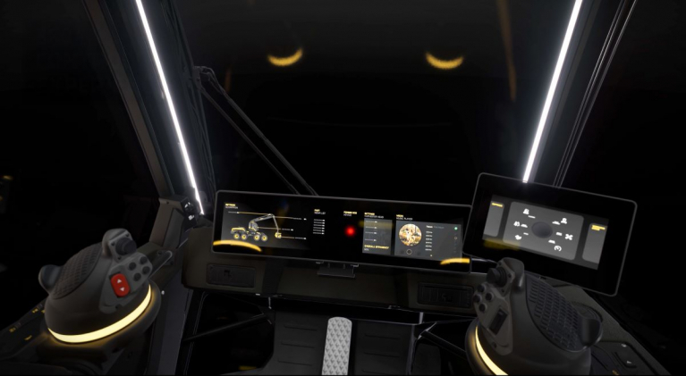 Cabin vision displays