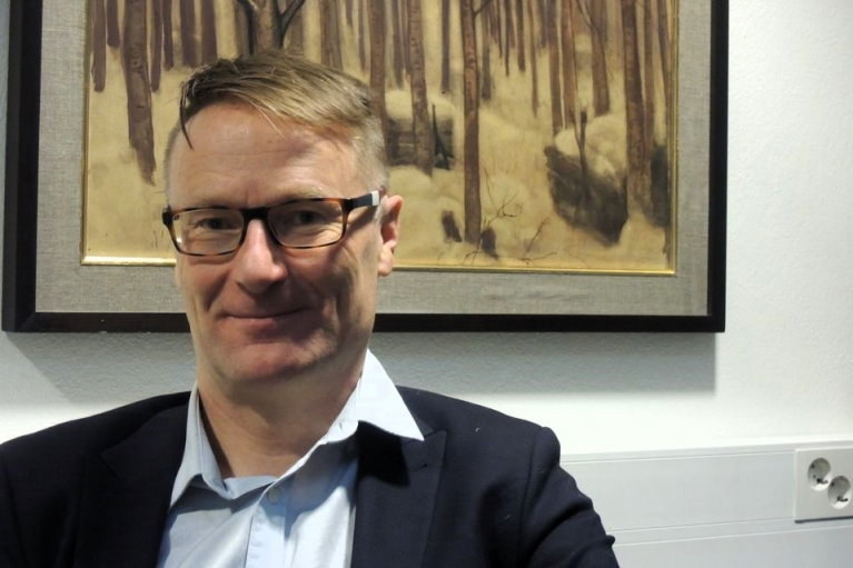 Luonnonvarakeskuksen tutkimusylijohtaja Antti Asikainen