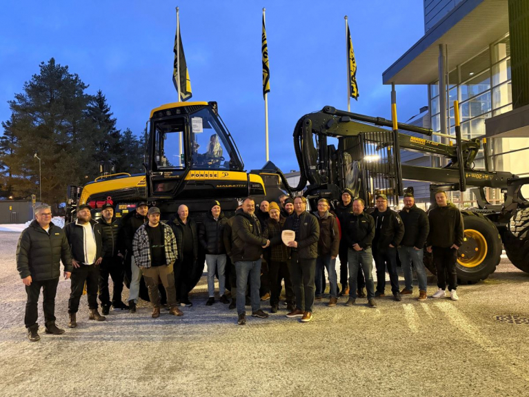 The 100th Ponsse Mammoth forwarder