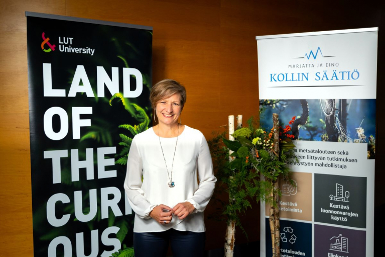 Woodio Oy:n toimitusjohtaja Terja Koskenoja