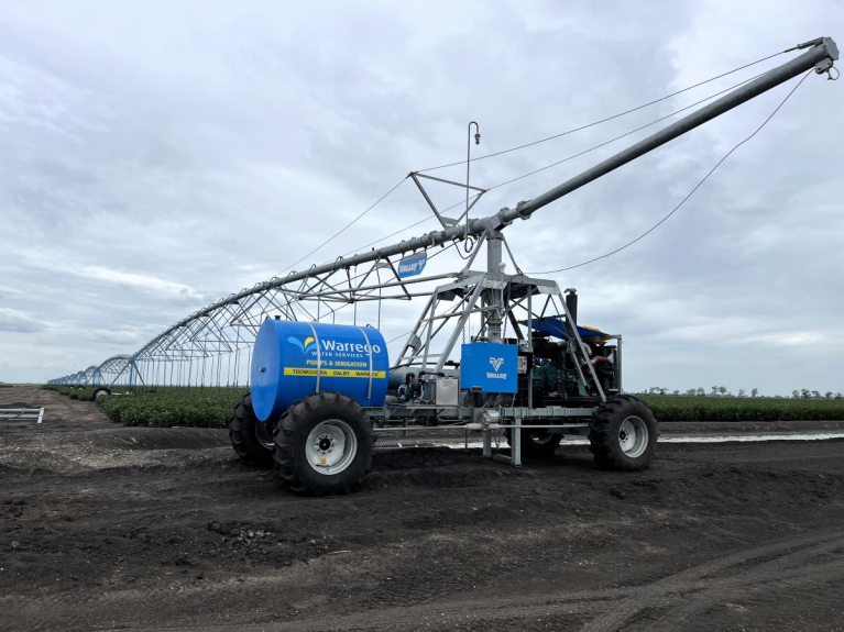 Volvo Penta engines power the irrigation pumps at Riverlea Cotton