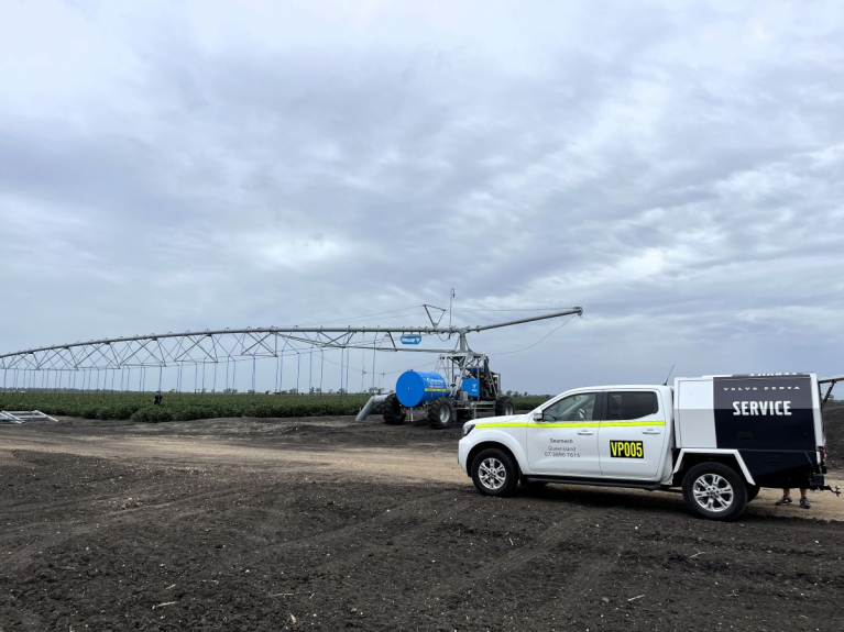 Volvo Penta engines provide dependable power and measurable fuel efficiency at the Riverlea Cotton farming operation