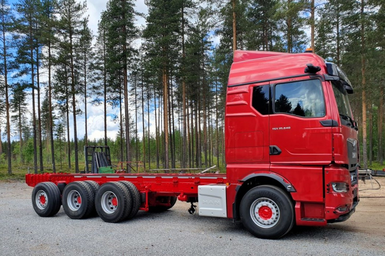 Man kuorma-auton alusta