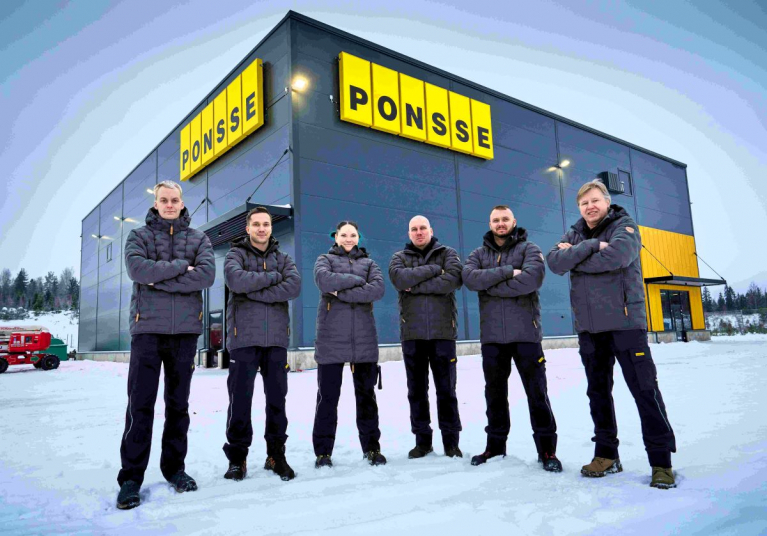 Ponsse palvelee Etelä-Suomen asiakkaita nyt entistä paremmin.