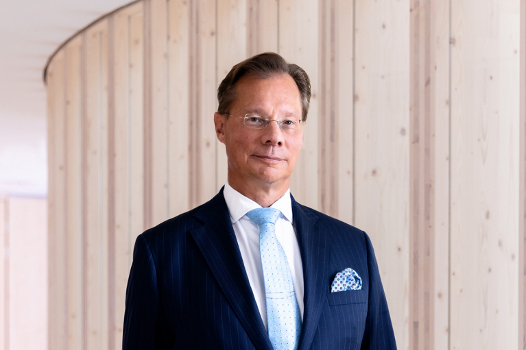 Stora Enson toimitusjohtaja Hans Sohlström