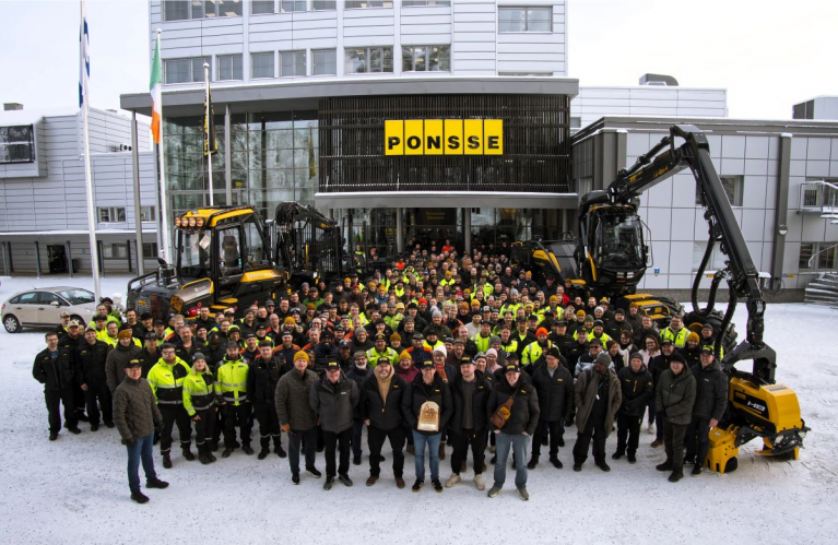 22 000. Ponsse metsäkone
