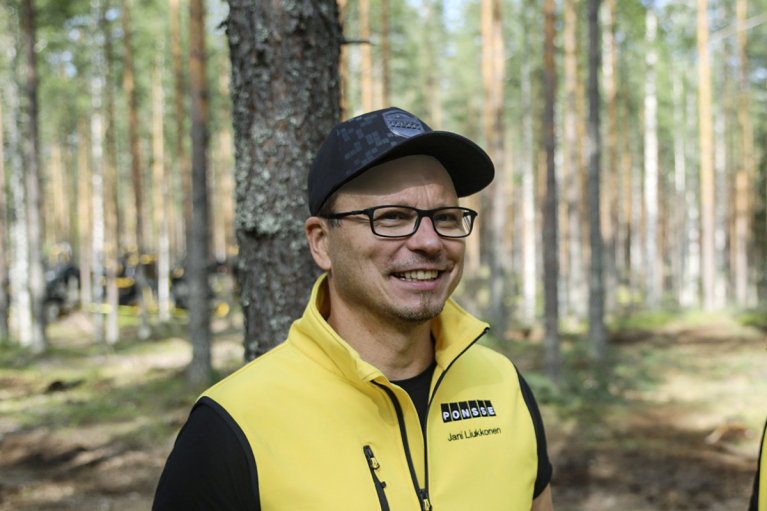 Jani Liukkonen, Country Manager for Ponsse Finland.