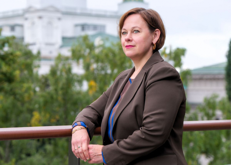 Metsäteollisuuden toimitusjohtaja Paula Lehtomäki