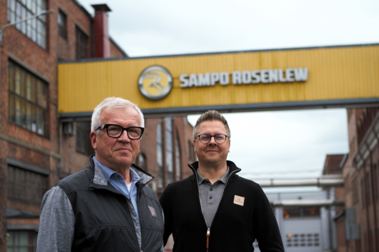 Ahti Sormunen ja Lasse Kirvesmäki