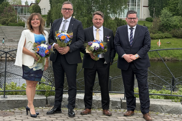 Marjut Koskinen, Jari Välikangas, Jarkko Vartiamäki, Anssi Kujala