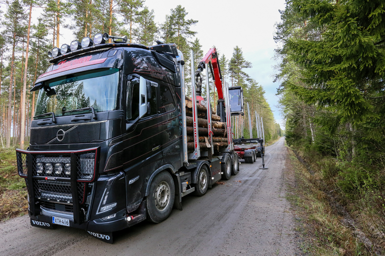 Volvo puuauto