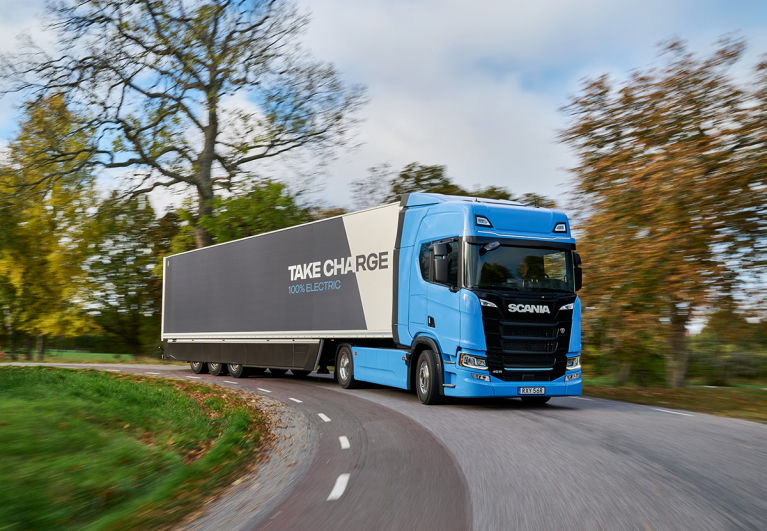 Scania sähköauto