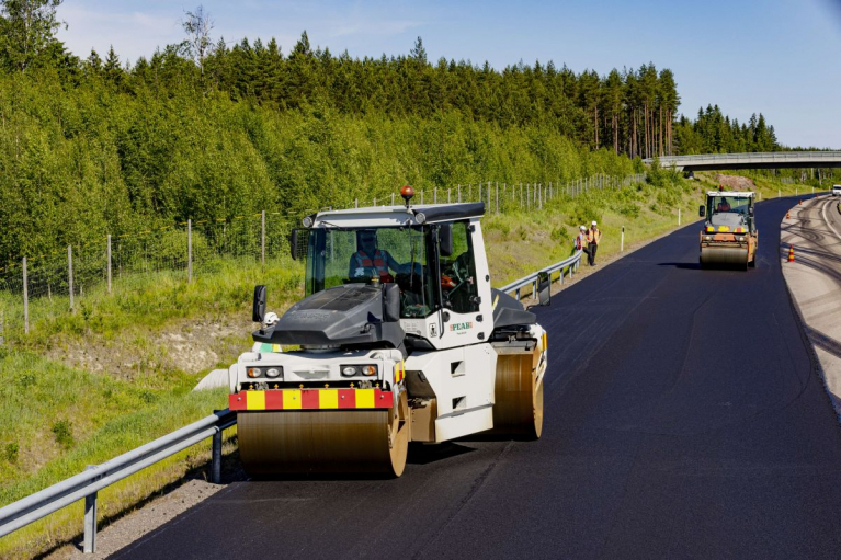 peab asfaltityömaa