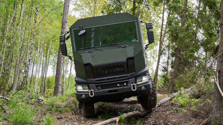 Scania protected cab