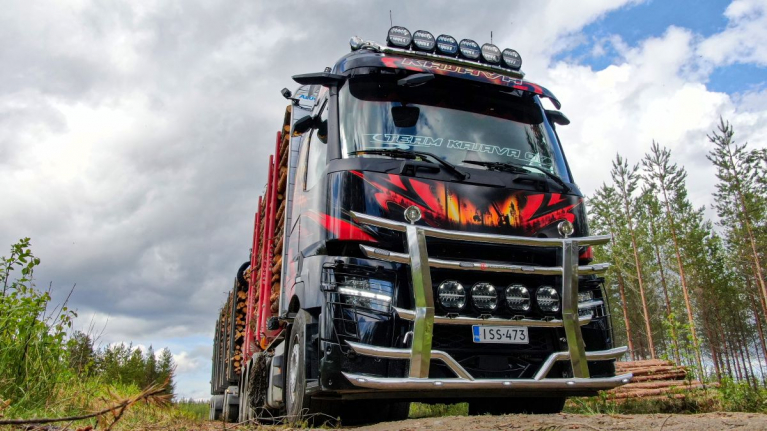 Team Kajava, Renault Trucks C520 puutavara-auto